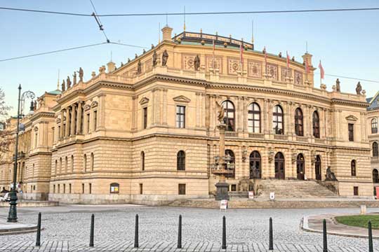 The Rudolfinum in Prague